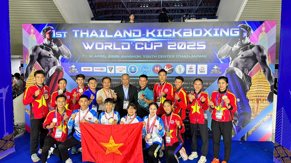 Đội tuyển Kickboxing thắng lớn tại Cúp thế giới - ảnh 1