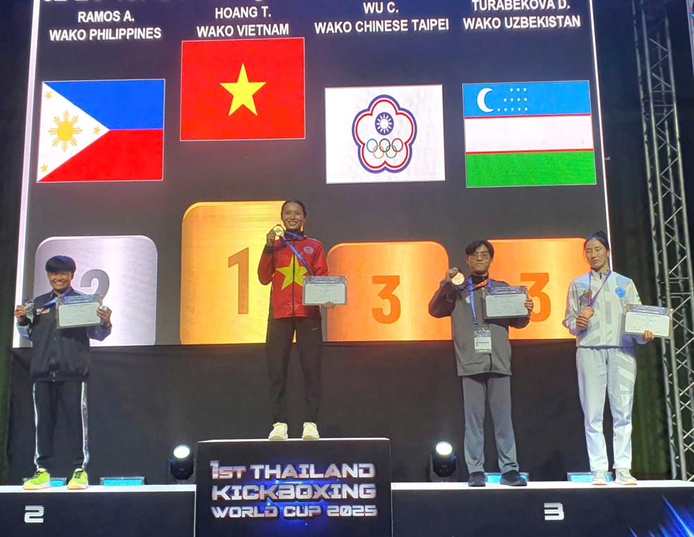 Đội tuyển Kickboxing thắng lớn tại Cúp thế giới - ảnh 2