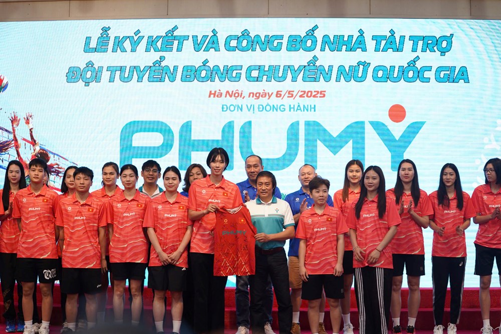 Công bố nhà tài trợ của đội tuyển bóng chuyền nữ Việt Nam - ảnh 2