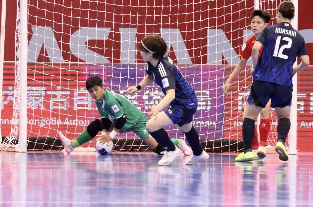 Chiến đấu kiên cường, đội tuyển futsal nữ Việt Nam dừng bước đầy tiếc nuối trước Nhật Bản - ảnh 2