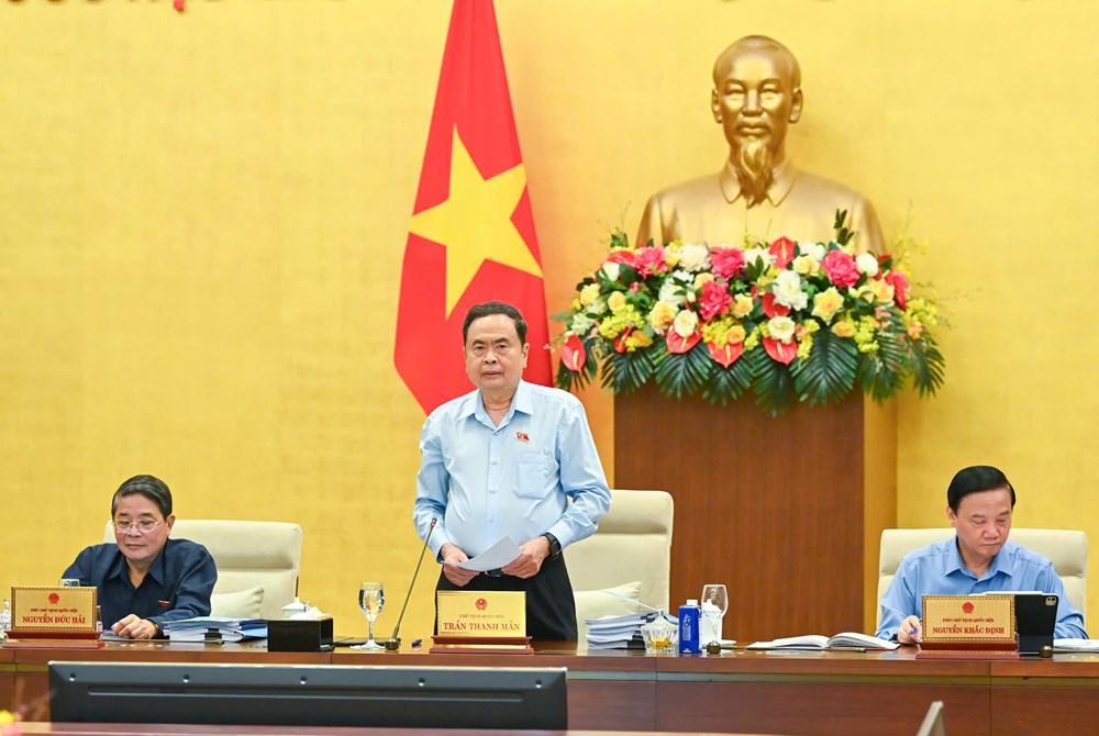 Khai mạc phiên họp thứ 46 của Uỷ ban Thường vụ Quốc hội - ảnh 1