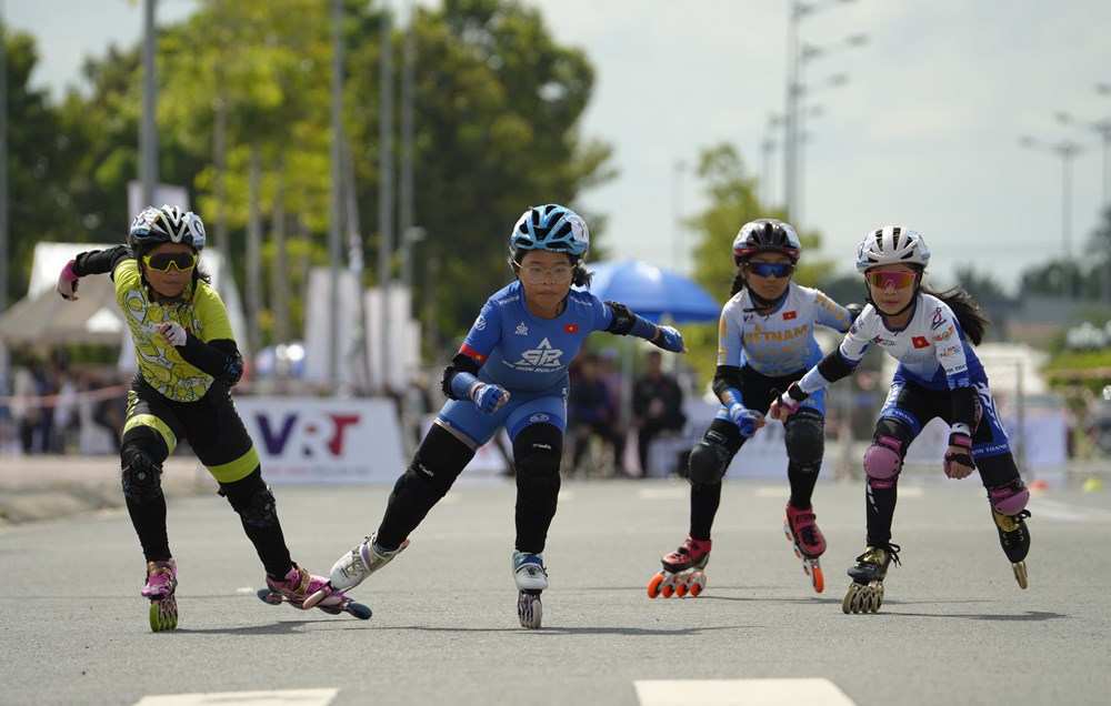 150 vận động viên tham dự giải vô địch trẻ Roller Sports quốc gia năm 2025 - ảnh 1