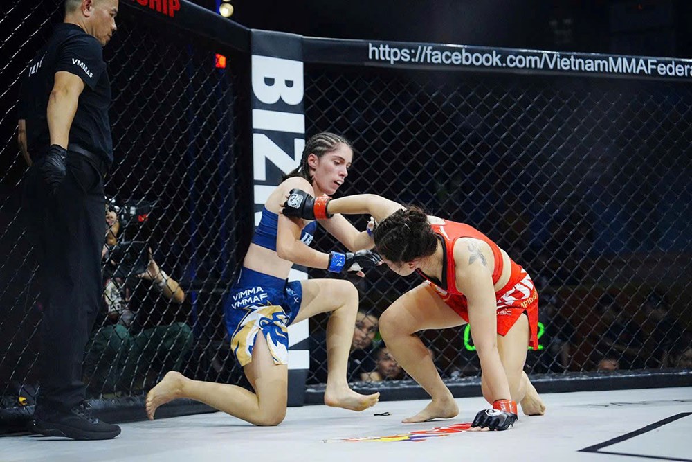 Lê Văn Tuần giành đai vô địch hạng cân 56kg tại LION Championship 23 - ảnh 3