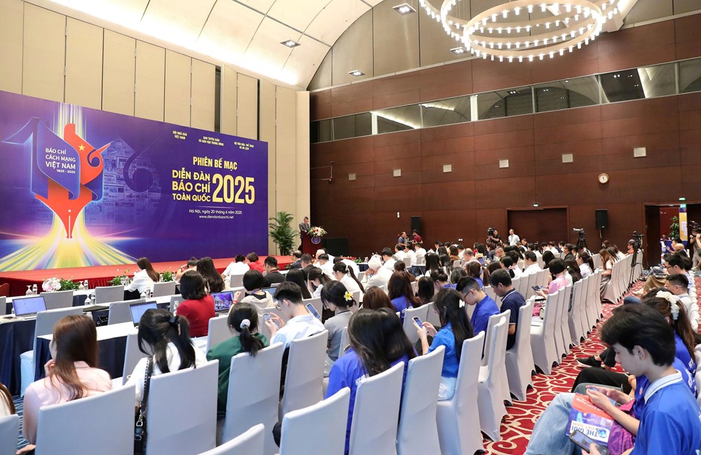 Bế mạc Diễn đàn Báo chí toàn quốc 2025 - ảnh 4