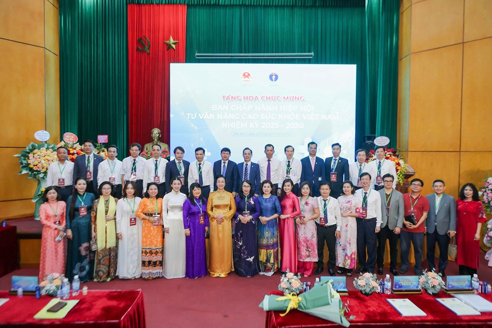 Đại hội thành lập Hiệp hội Tư vấn nâng cao sức khỏe Việt Nam nhiệm kỳ 2025-2030 - ảnh 2