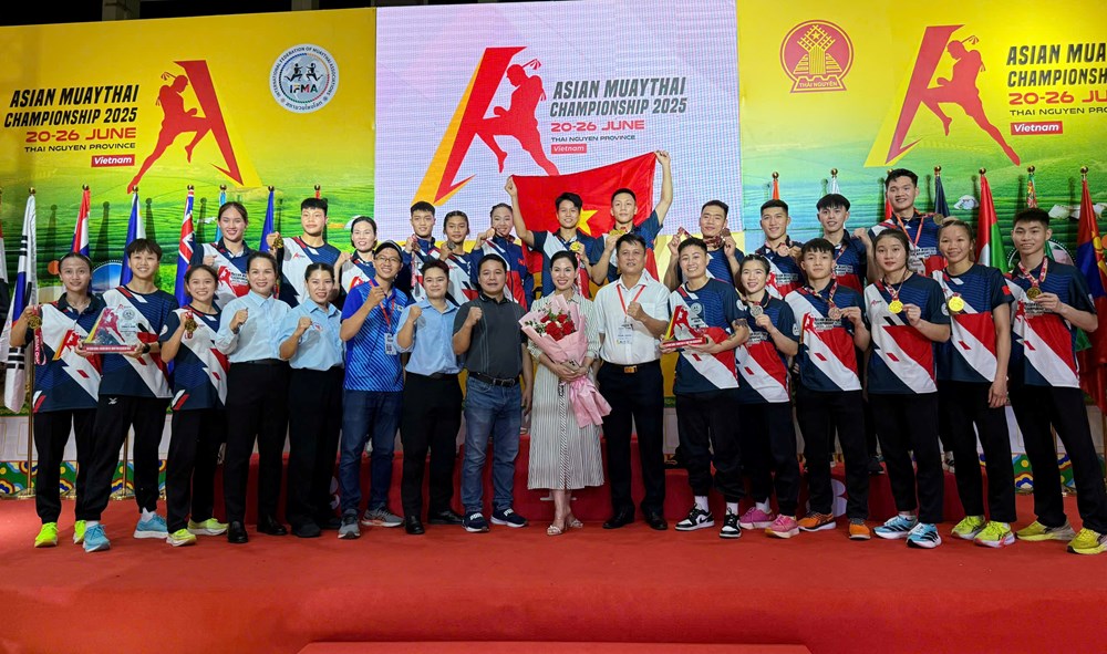 Việt Nam dẫn đầu thuyết phục tại Giải Muay vô địch châu Á - ảnh 1