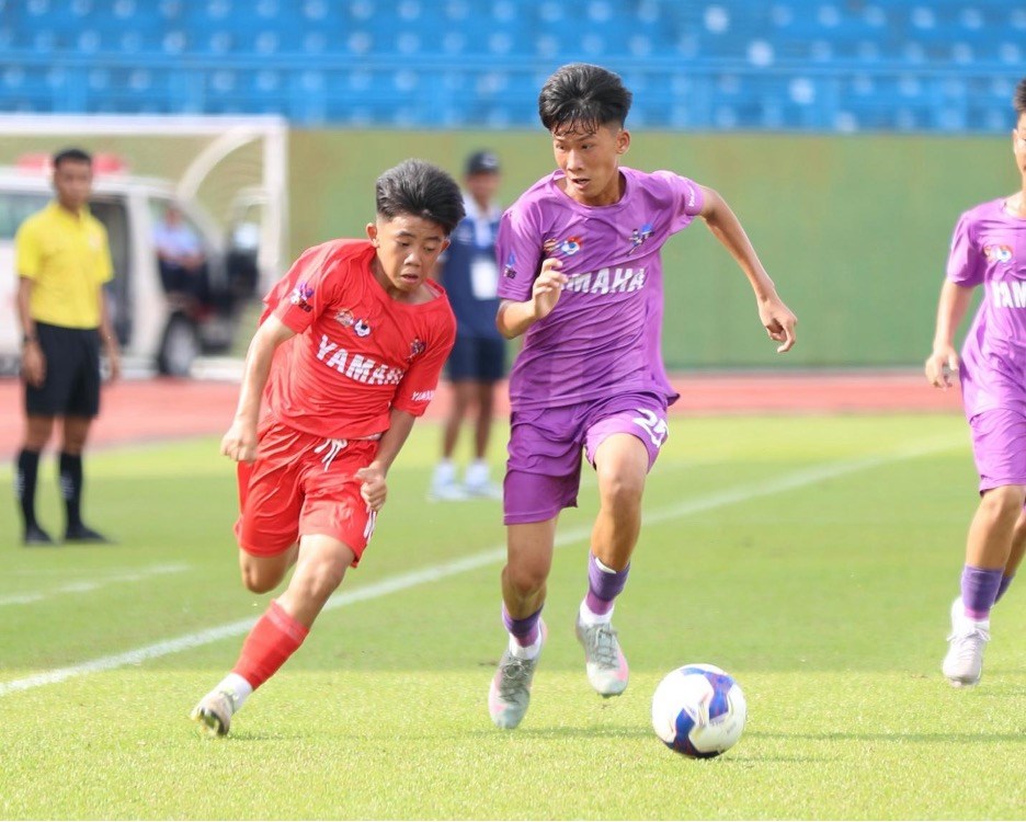 Sôi động vòng chung kết Giải bóng đá thiếu niên (U13) toàn quốc  - ảnh 4