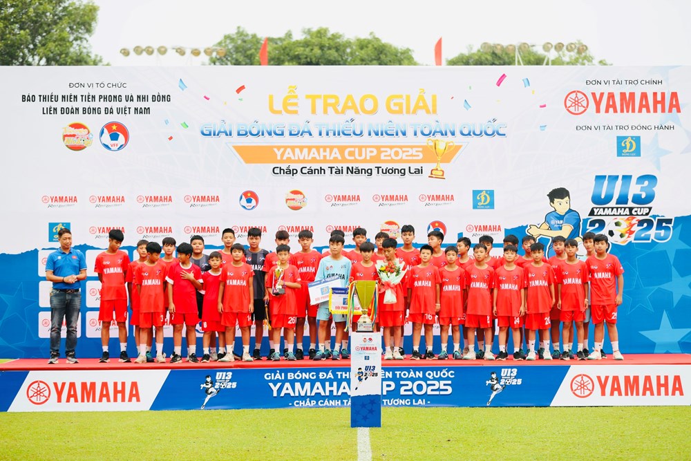 Thắng SLNA, đội U13 Nam Định lần đầu đăng quang giải bóng đá vô địch U13 Quốc gia - ảnh 4