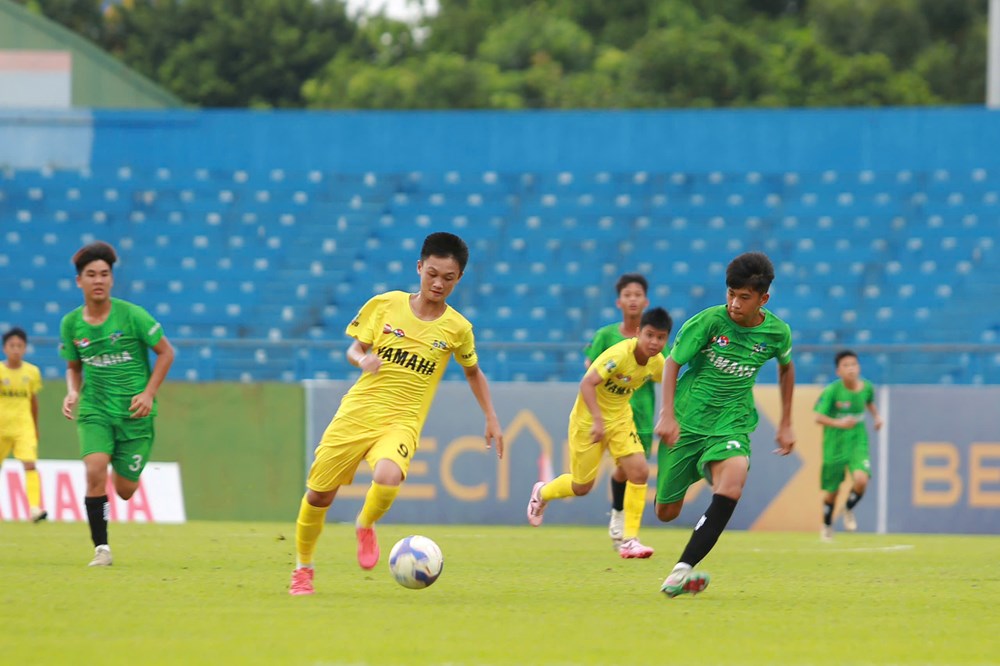 Thắng SLNA, đội U13 Nam Định lần đầu đăng quang giải bóng đá vô địch U13 Quốc gia - ảnh 5