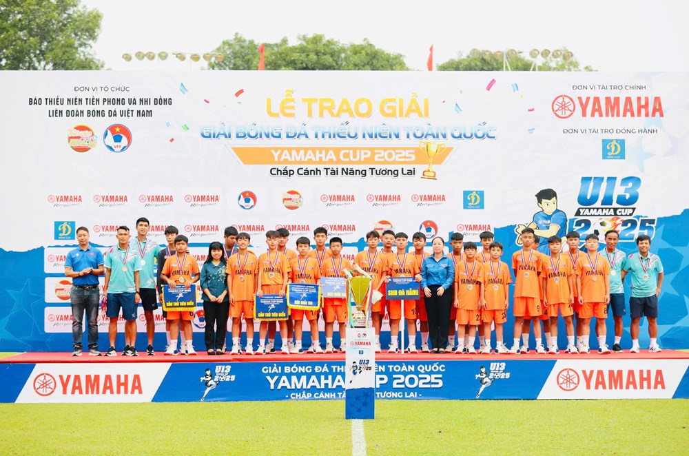 Thắng SLNA, đội U13 Nam Định lần đầu đăng quang giải bóng đá vô địch U13 Quốc gia - ảnh 4