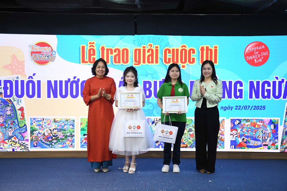 Hơn 800 tác phẩm dự thi “Đuối nước - Các bước phòng ngừa” năm 2025 - ảnh 1