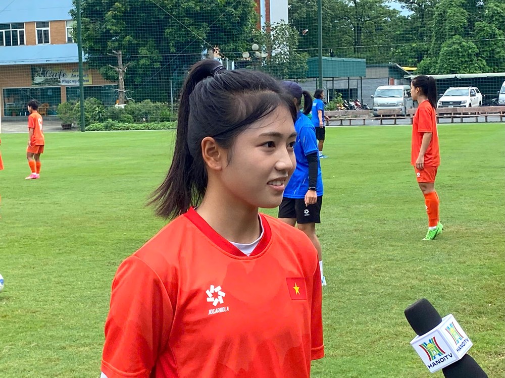 Đội tuyển U20 nữ Việt Nam tích cực chuẩn bị cho vòng loại U20 nữ châu Á 2026 - ảnh 3