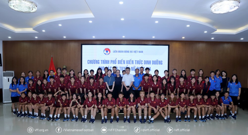 Tăng cường kiến thức dinh dưỡng cho các tuyển thủ nữ U17–U20 quốc gia - ảnh 1