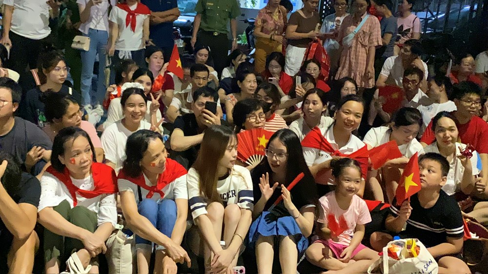 Buổi hợp luyện diễu binh, diễu hành trong mắt thế hệ trẻ  - ảnh 1