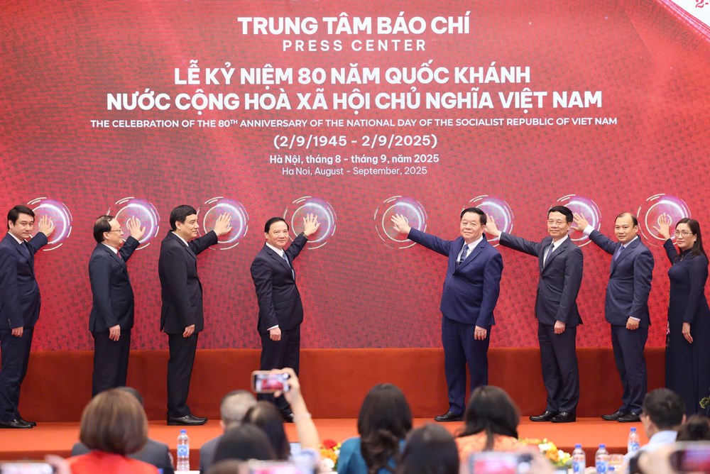 Khai trương Trung tâm báo chí Lễ kỷ niệm 80 năm Ngày Quốc khánh nước CHXHCN Việt Nam - ảnh 2