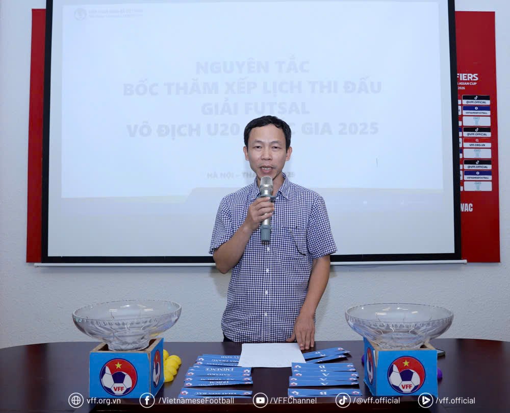 10 đội dự Giải futsal vô địch U20 quốc gia 2025 - ảnh 1