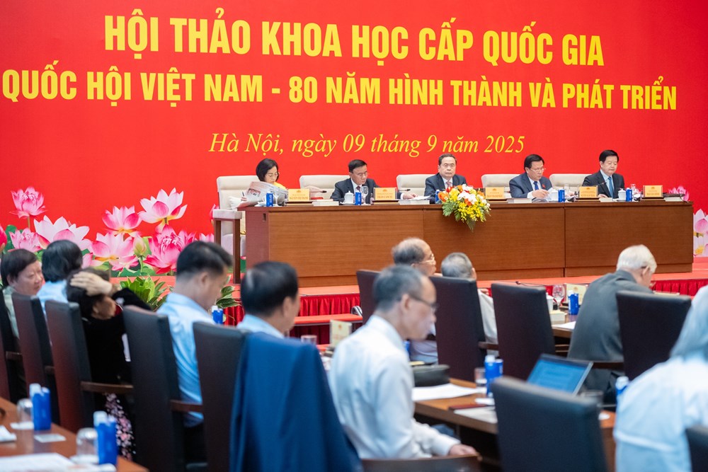 Hội thảo khoa học cấp quốc gia "Quốc hội Việt Nam - 80 năm hình thành và phát triển" - ảnh 1