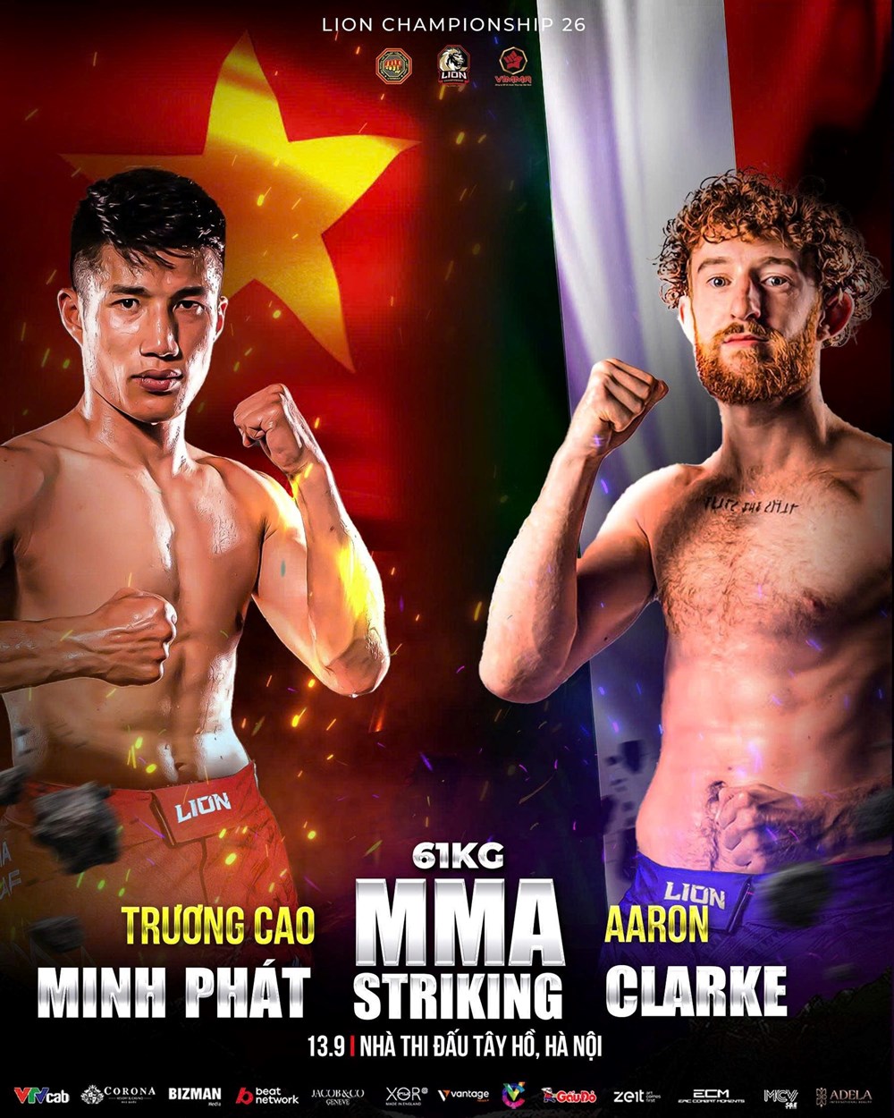 Tay đấm vô địch Muay Thái thế giới Trương Cao Minh Phát so găng với nhà vô địch Kickboxing Ireland - ảnh 1