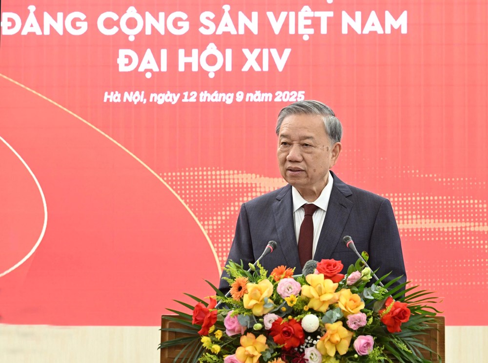 Tổng Bí thư Tô Lâm dự Lễ ra mắt Trang thông tin điện tử “Đảng Cộng sản Việt Nam - Đại hội XIV“ - ảnh 2