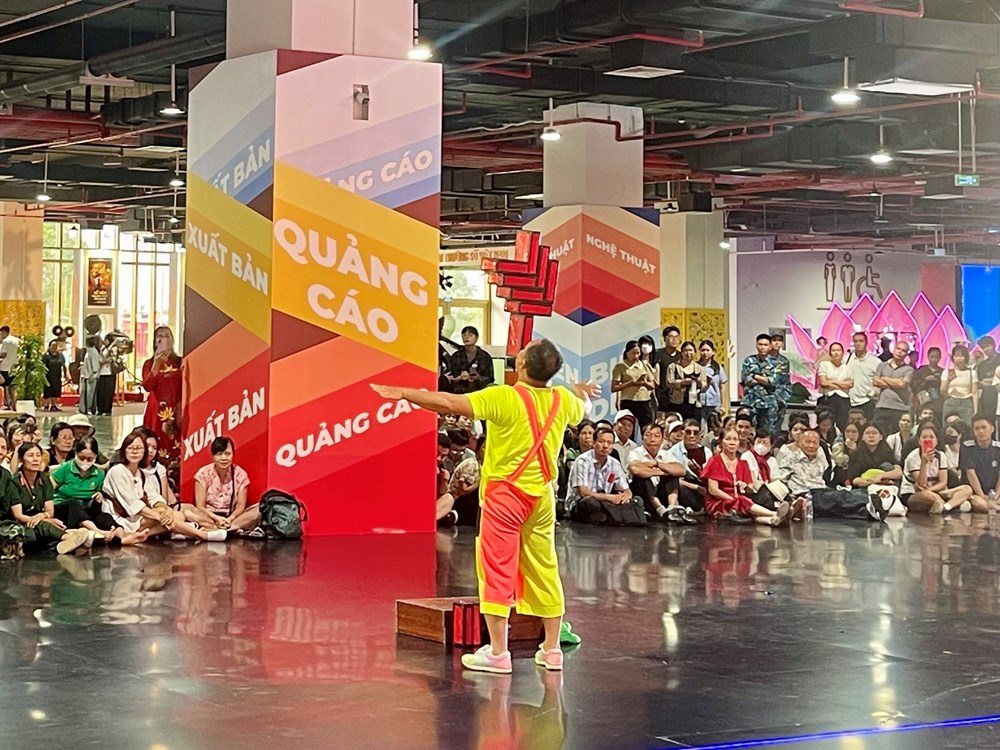Xiếc Việt khẳng định sức hút tại Triển lãm Thành tựu đất nước - ảnh 1