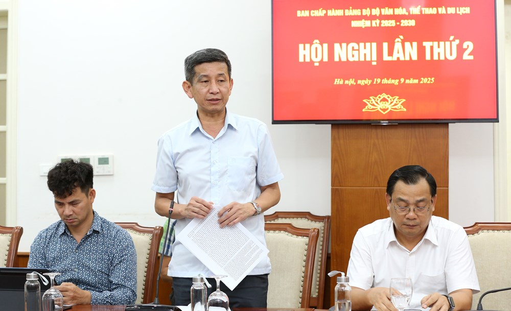 Đảng bộ Bộ VHTTDL quyết tâm thực hiện thắng lợi nhiệm vụ trọng tâm quý 4/2025 - ảnh 5