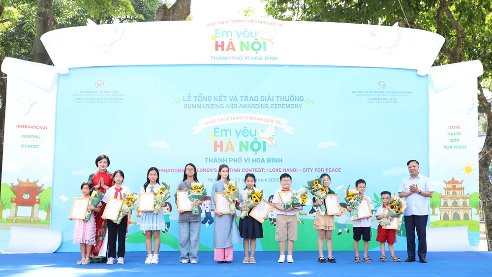 Trao 91 giải thưởng cho các tài năng “nhí” - ảnh 1