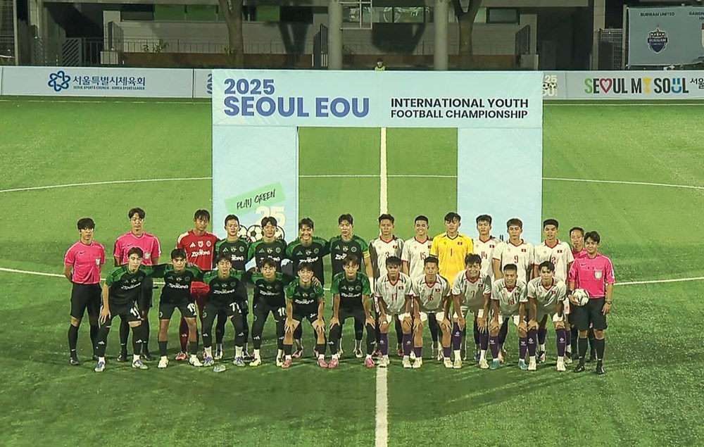 Đội dự tuyển U18 không tạo được bất ngờ trước K-League U18 All Star - ảnh 1