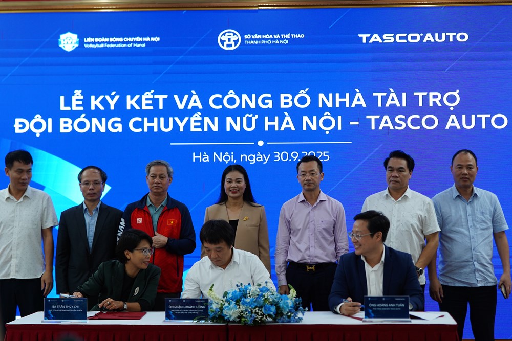 Ra mắt CLB bóng chuyền nữ Hà Nội – Tasco - ảnh 1