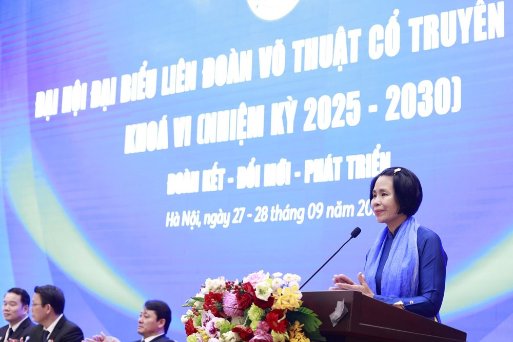 Tiến sĩ Nguyễn Ngọc Anh giữ chức Chủ tịch Liên đoàn Võ thuật cổ truyền Việt Nam khóa VI - ảnh 3