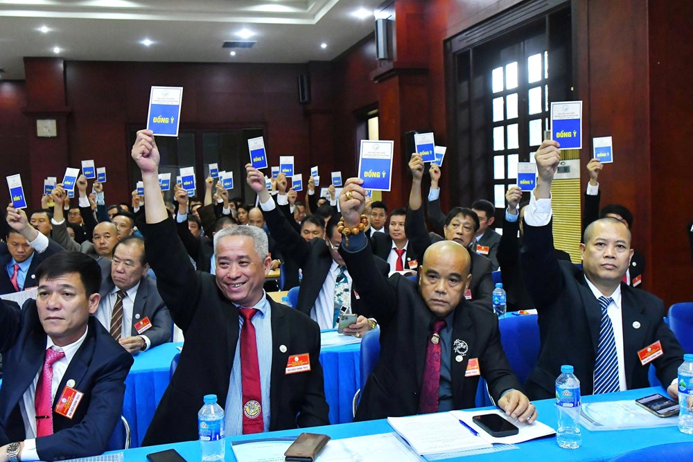 Tiến sĩ Nguyễn Ngọc Anh giữ chức Chủ tịch Liên đoàn Võ thuật cổ truyền Việt Nam khóa VI - ảnh 2