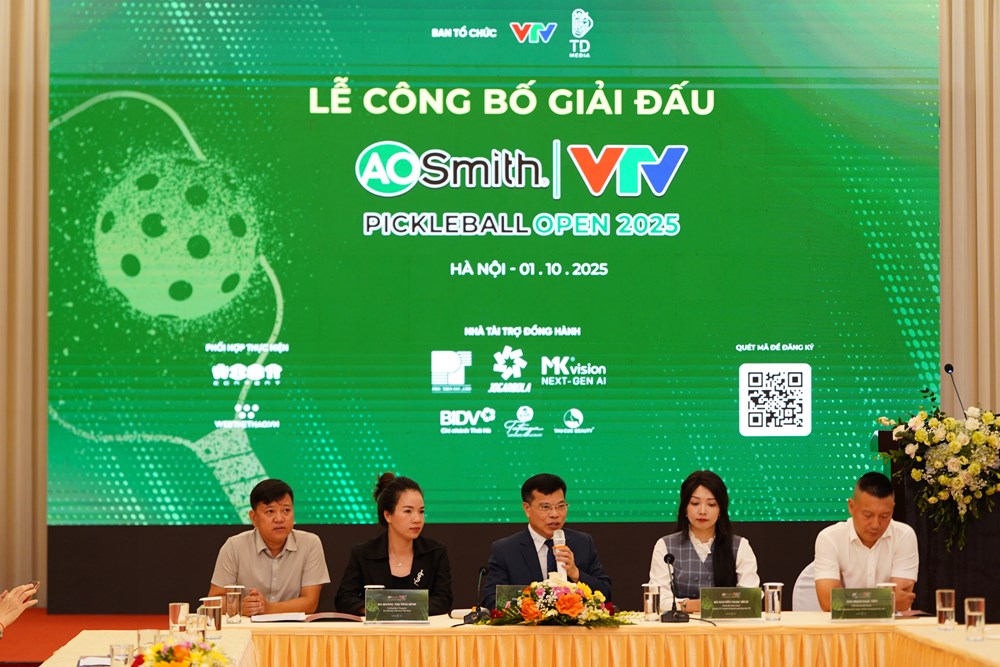 Nhiều tay vợt tên tuổi dự Giải VTV A.O.SMITH Pickleball Open - ảnh 1