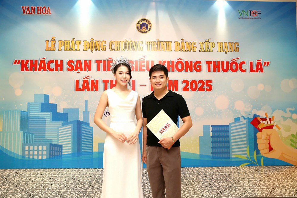 Lan toả thông điệp “không thuốc lá” qua các cuộc thi nhan sắc - ảnh 1