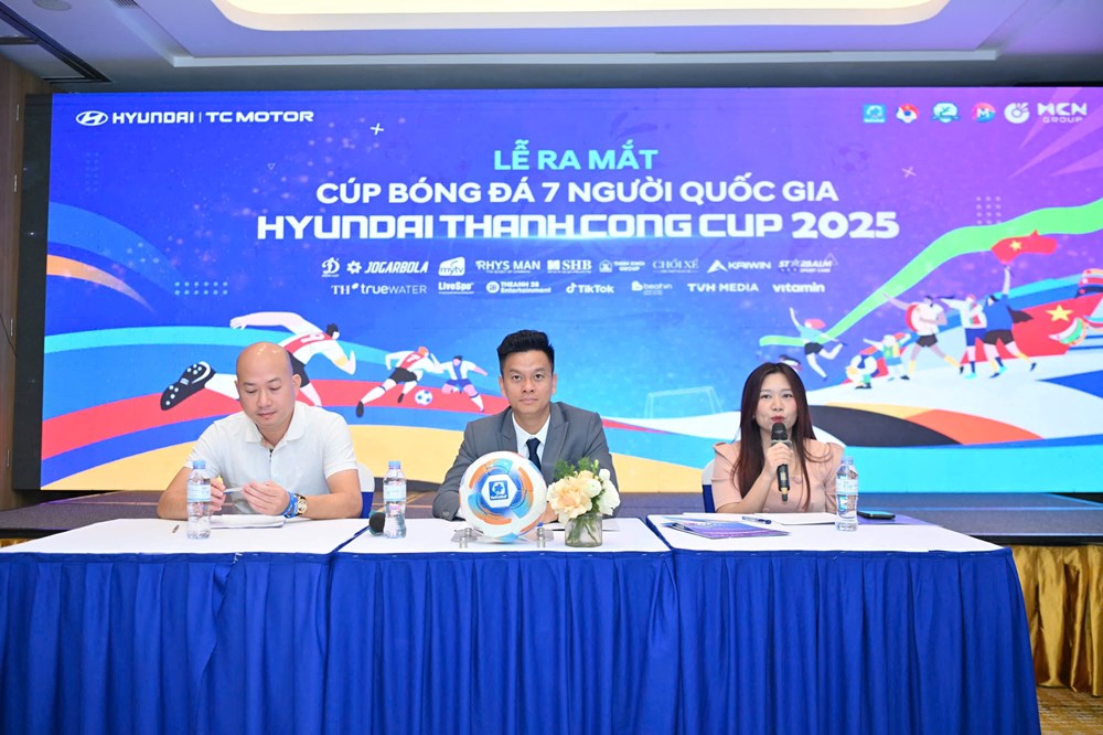 Ra mắt Cúp bóng đá 7 người quốc gia Hyundai Thành Công Cup 2025 - ảnh 3