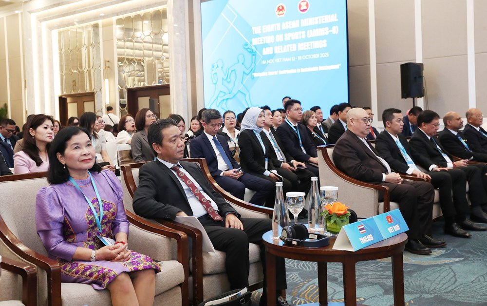 Khai mạc Hội nghị Bộ trưởng ASEAN về Thể thao lần thứ 8 - ảnh 4