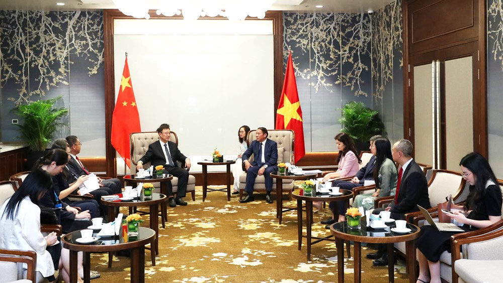 Thúc đẩy quan hệ hợp tác thể thao giữa Việt Nam, Trung Quốc và Nhật Bản - ảnh 1
