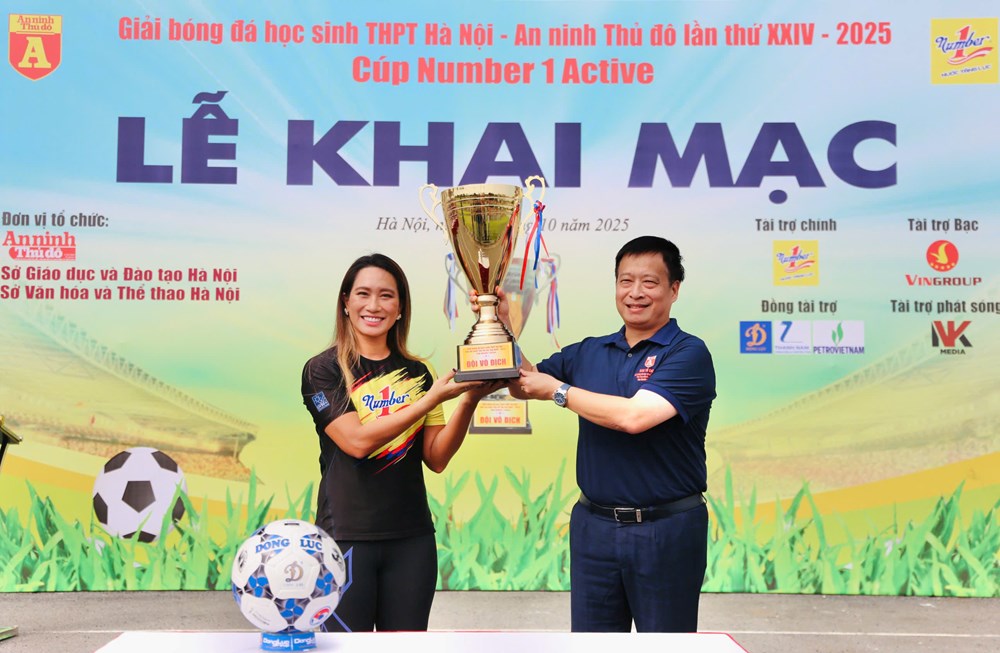 125 đội bóng dự Giải bóng đá học sinh THPT Hà Nội - An ninh Thủ đô  - ảnh 2