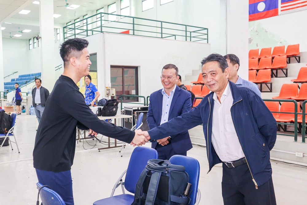 Kiểm tra công tác chuẩn bị cho SEA Games 33 của các đội tuyển - ảnh 4