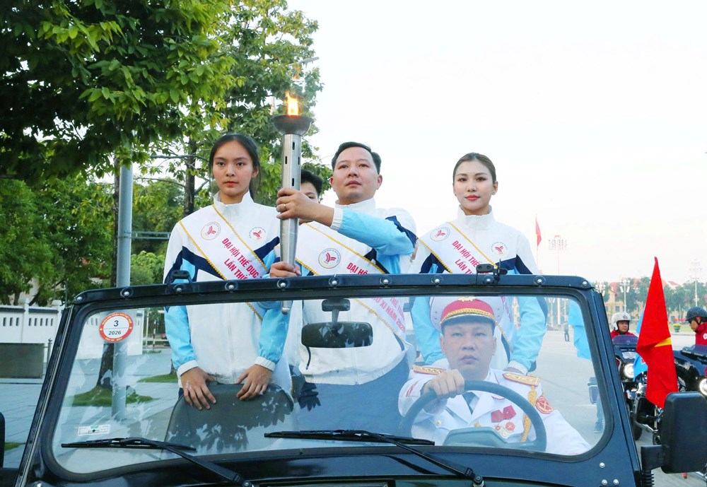 Hà Nội tổ chức lễ xin lửa thắp đuốc Đại hội Thể dục Thể thao Thủ đô lần thứ XI - ảnh 8