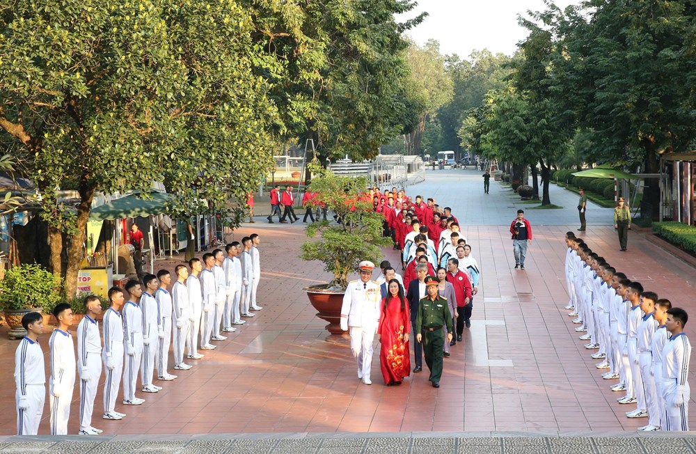 Hà Nội tổ chức lễ xin lửa thắp đuốc Đại hội Thể dục Thể thao Thủ đô lần thứ XI - ảnh 1