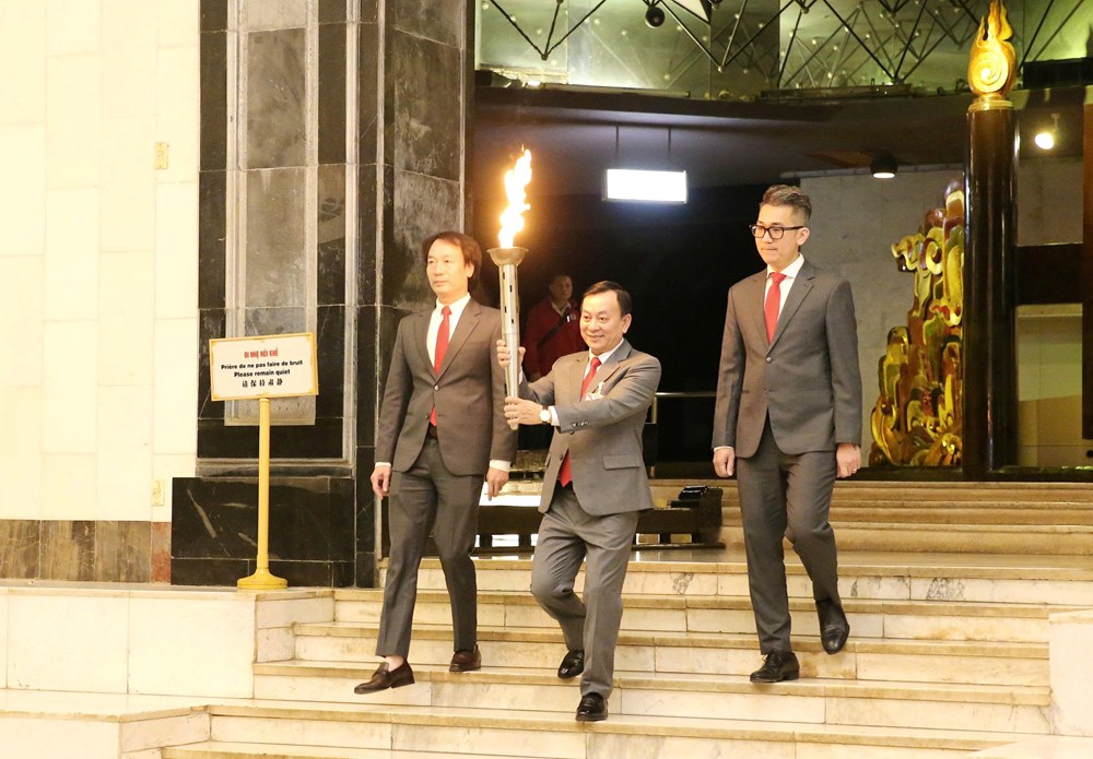 Hà Nội tổ chức lễ xin lửa thắp đuốc Đại hội Thể dục Thể thao Thủ đô lần thứ XI - ảnh 3