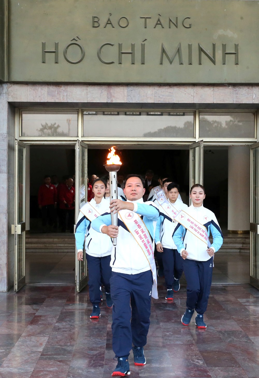 Hà Nội tổ chức lễ xin lửa thắp đuốc Đại hội Thể dục Thể thao Thủ đô lần thứ XI - ảnh 7