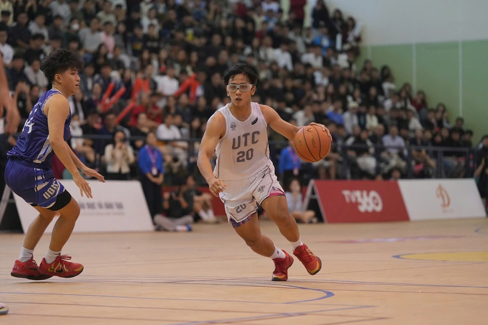 2 trận chung kết hấp dẫn khép lại Giải Bóng rổ sinh viên toàn quốc 2025  - ảnh 2