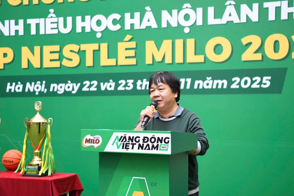 32 đội tham gia tranh tài tại vòng chung kết Giải Bóng rổ học sinh tiểu học Hà Nội  - ảnh 1