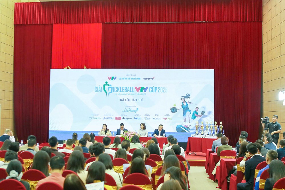 Trương Vinh Hiển, Lý Hoàng Nam dự giải Pickleball VTV Cúp 2025 - ảnh 1