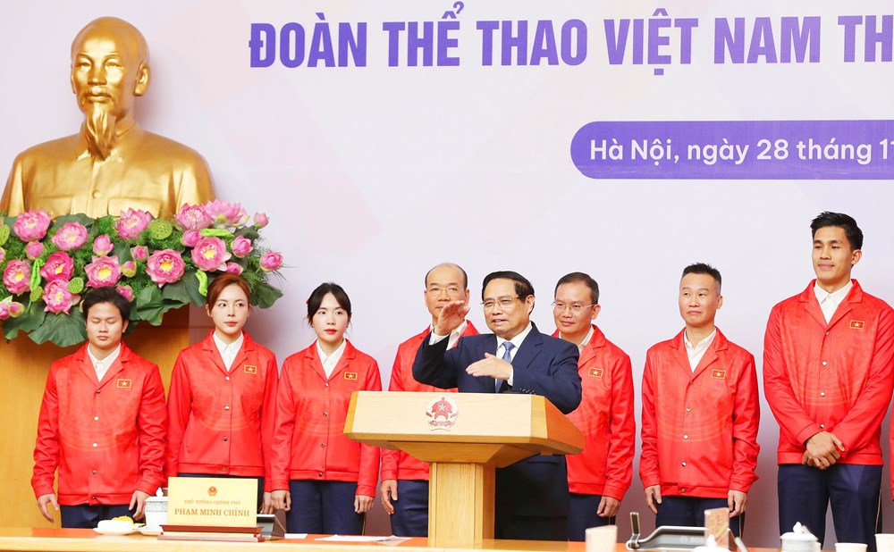 Mỗi VĐV hãy mang ngọn lửa trong tim, phát huy sức mạnh nội lực, thể hiện tinh thần Việt Nam - ảnh 2