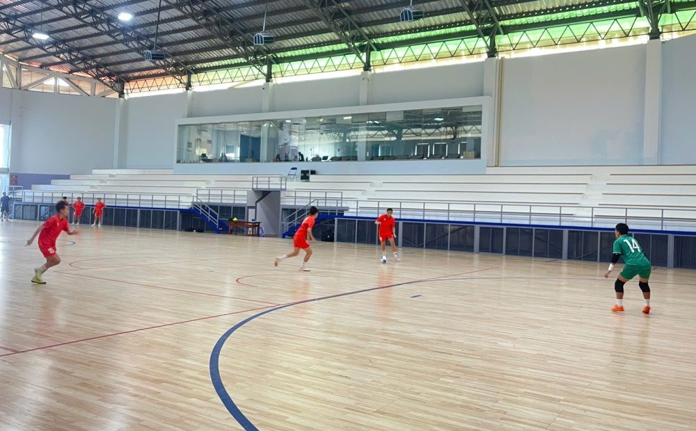 Futsal nữ Việt Nam khẩn trương hoàn tất trước khi lên đường dự SEA Games 33 - ảnh 2