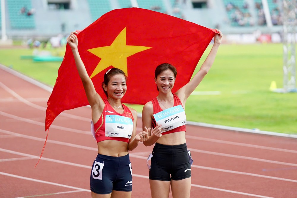 Nguyễn Thị Oanh hoàn thành cú hat-trick HCV tại SEA Games 33 - ảnh 2