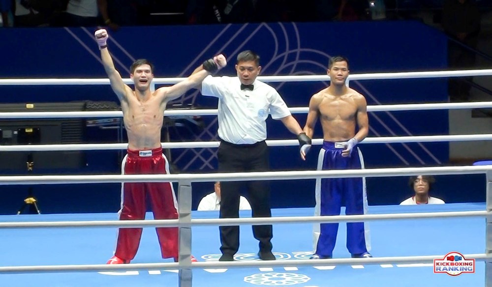 Đánh bại võ sĩ Thái Lan, tay đấm Quang Huy lên ngôi vô địch SEA Games 33 - ảnh 2