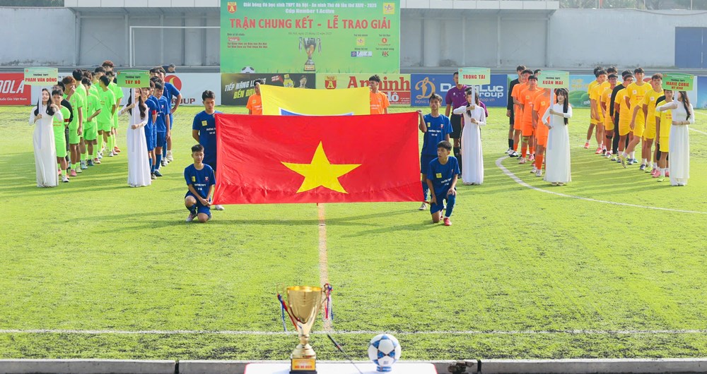 Chung kết Giải bóng đá học sinh THPT Hà Nội An ninh Thủ đô lần thứ XXIV – 2025 - ảnh 1