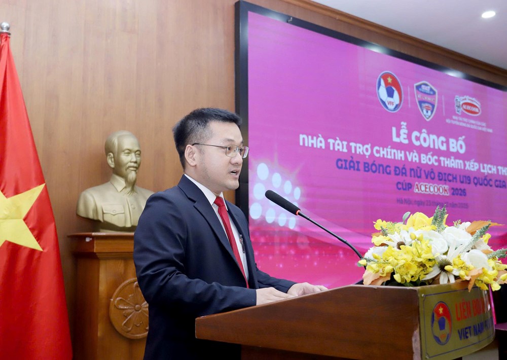 Bốc thăm, công bố nhà tài trợ cho Giải U19 nữ Quốc gia 2026 - ảnh 3